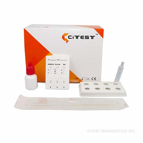 Швидкий комбо-тест на антигени SARS-CoV-2/грип A+B/РСВ